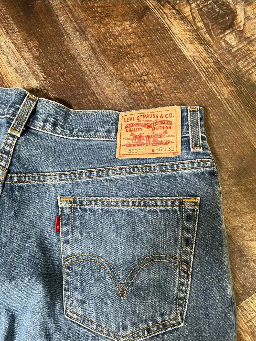 Levi's Relaxed Fit Dark Blue Men's Jeans